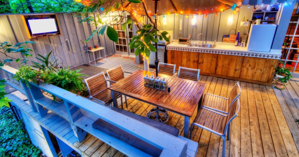 Backyard space fully prepared for summer use in Pittsburgh