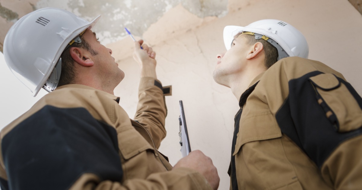 Early signs of water damage on exterior and interior areas of a Pittsburgh home